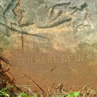 RUE Joseph Rene, de la -1936