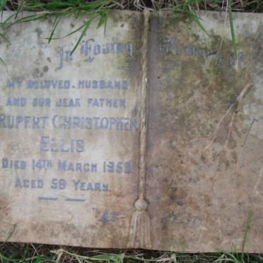 RUPERT Christopher Ellis -1959