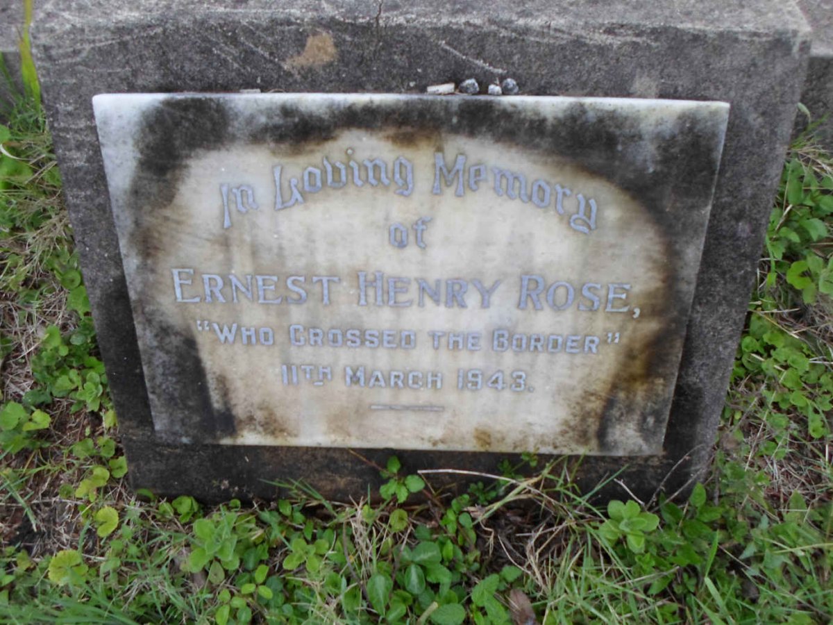 ROSE Ernest Henry -1943