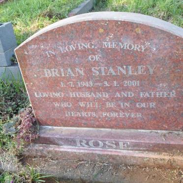 ROSE Brian Stanley 1943-2001
