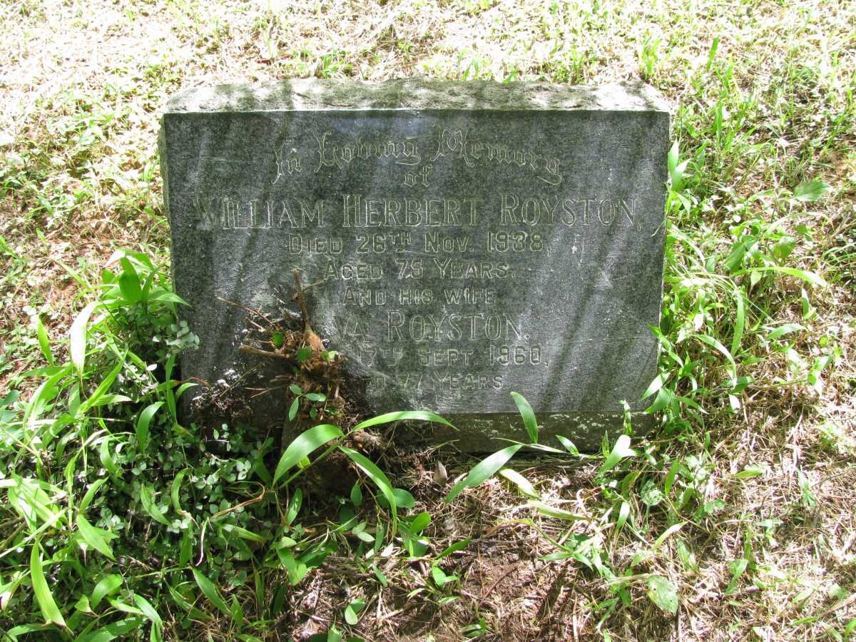 ROYSTON William Herbert -1938 &amp; Eva -1960