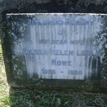 ROWE Eileen Helen Leslie 1895-1950