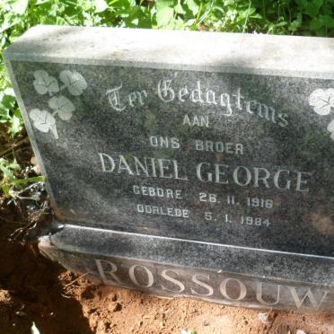 ROSSOUW Daniel George 1916-1984
