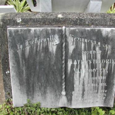 ROOYEN Mathys Fredrik 1901-1951