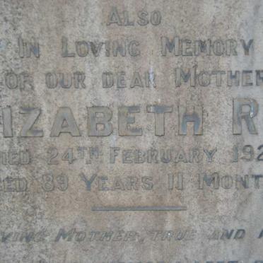 ROY James -1922 :: ROY Elizabeth -1928  :: ROY Louis Edwin -1935 