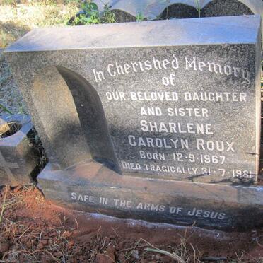 ROUX Sharlene Carolyn 1967-1981