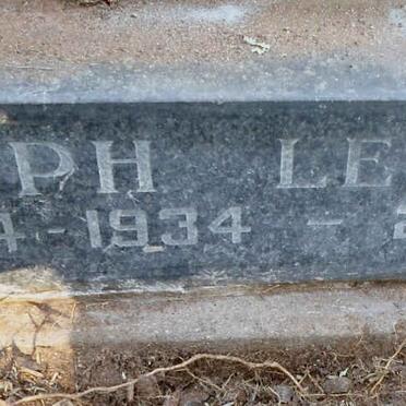 LE ROUX Seph 1934-1963