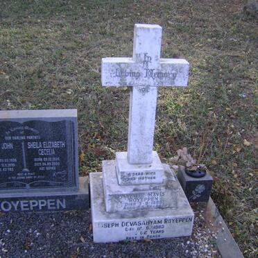 ROYEPPEN Eric John 1936-1999 &amp; Sheila Elizabeth Cecelia 1936-2003