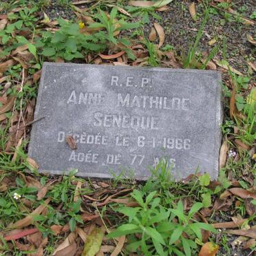 SENEQUE Anne Mathilda -1966