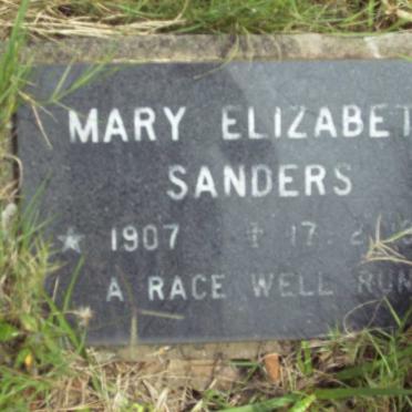 SANDERS Mary Elizabeth 1907-1984