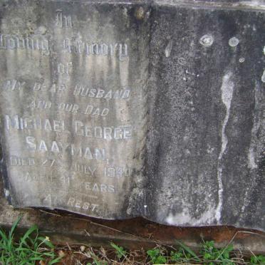 SAAYMAN Michael George -1940