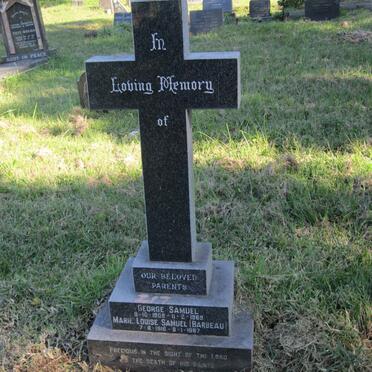 SAMUEL George 1908-1969 &amp; Marie Louise BARBEAU 1916-1987