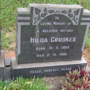 CROOKES Hilda 1903-1990