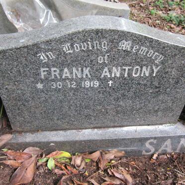 SANTANA Frank Antony 1919-
