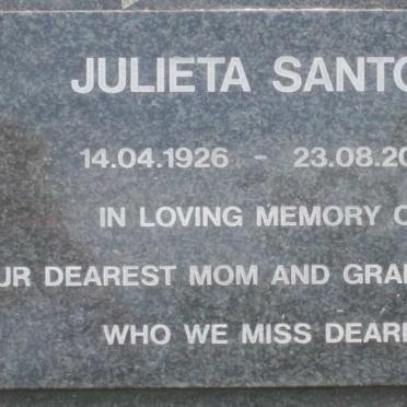 SANTOS Julieta 1926-2007