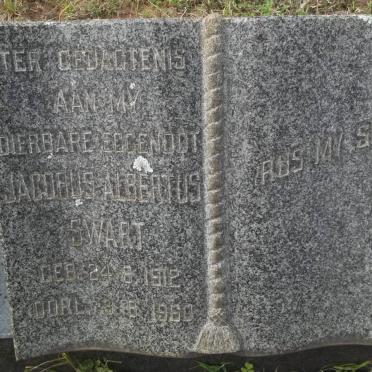 SWART Jacobus Albertus 1912-1960