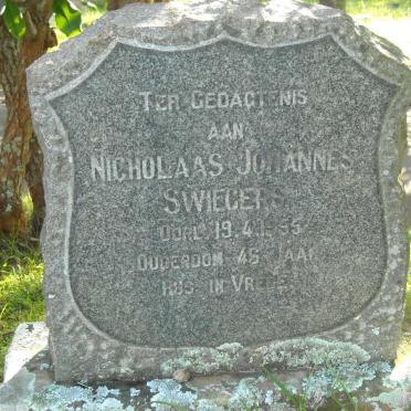 SWIEGERS Nicholaas Johannes -1955