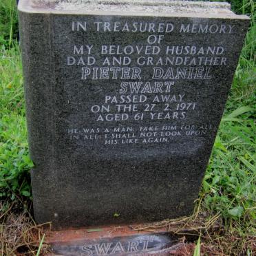 SWART Pieter Daniel -1971
