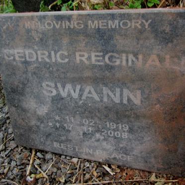 SWANN Cedric Reginald 1919-2008