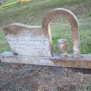 SEWELL William A.E. -1931 :: WOOD Thelma Hilda -1974