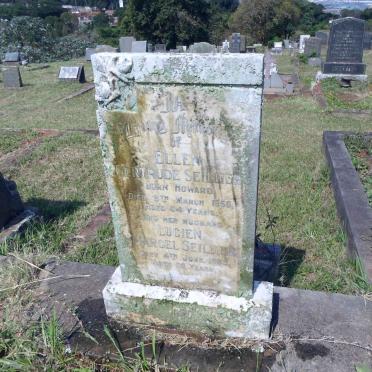 SEILLIER Lucien Marcel -1965 &amp; Ellen Gertrude HOWARD -1956