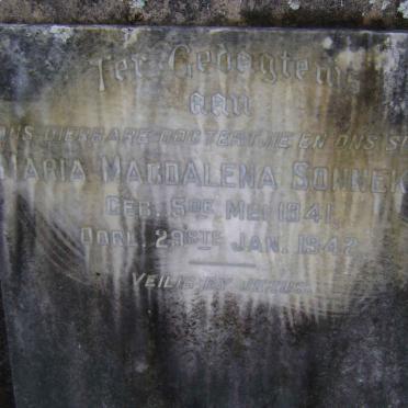 SONNEKUS Maria Magdalena 1941-1942