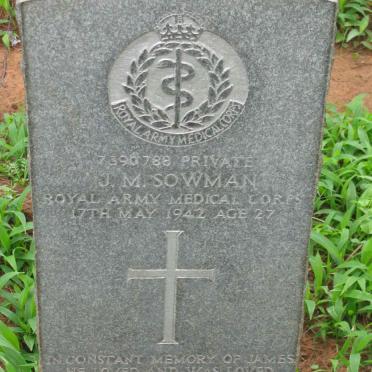 SOWMAN James M. -1942