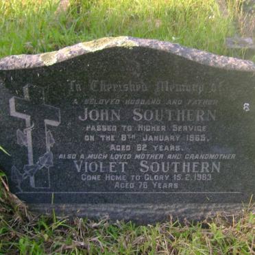 SOUTHERN John -1965 &amp; Violet -1983