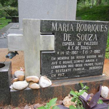 SOUZA Maria Rodriques, de 1907-1982