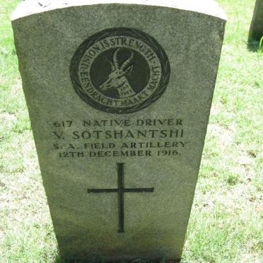 SOTSHANTSHI V. -1916