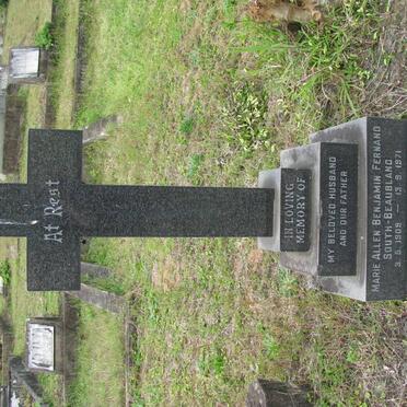 SOUTH-BEAUBLANC Fernand P.F. -1934 :: SOUTH-BEAUBLANC Margaret Louisa -1952 :: SOUTH-BEAUBLANC Alice Mary -1956