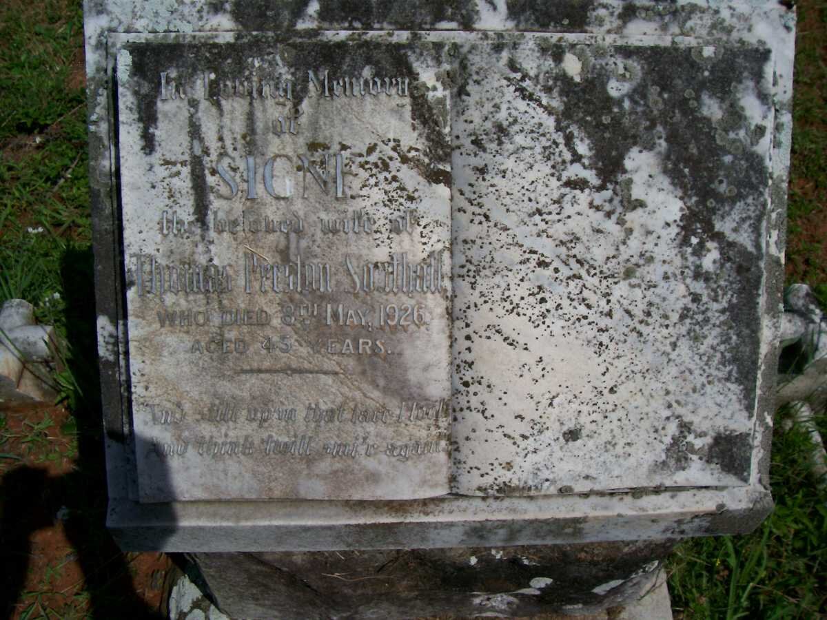 SOUTHALL Signe -1926