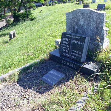 SOANE Stephen P. 1919-2007 &amp; Audrey Janet DIXON 1925-2000 :: SOANE Trevor S.D. 1951-2004