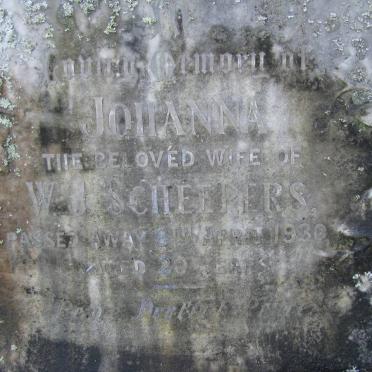 SCHEEPERS Johanna -1930