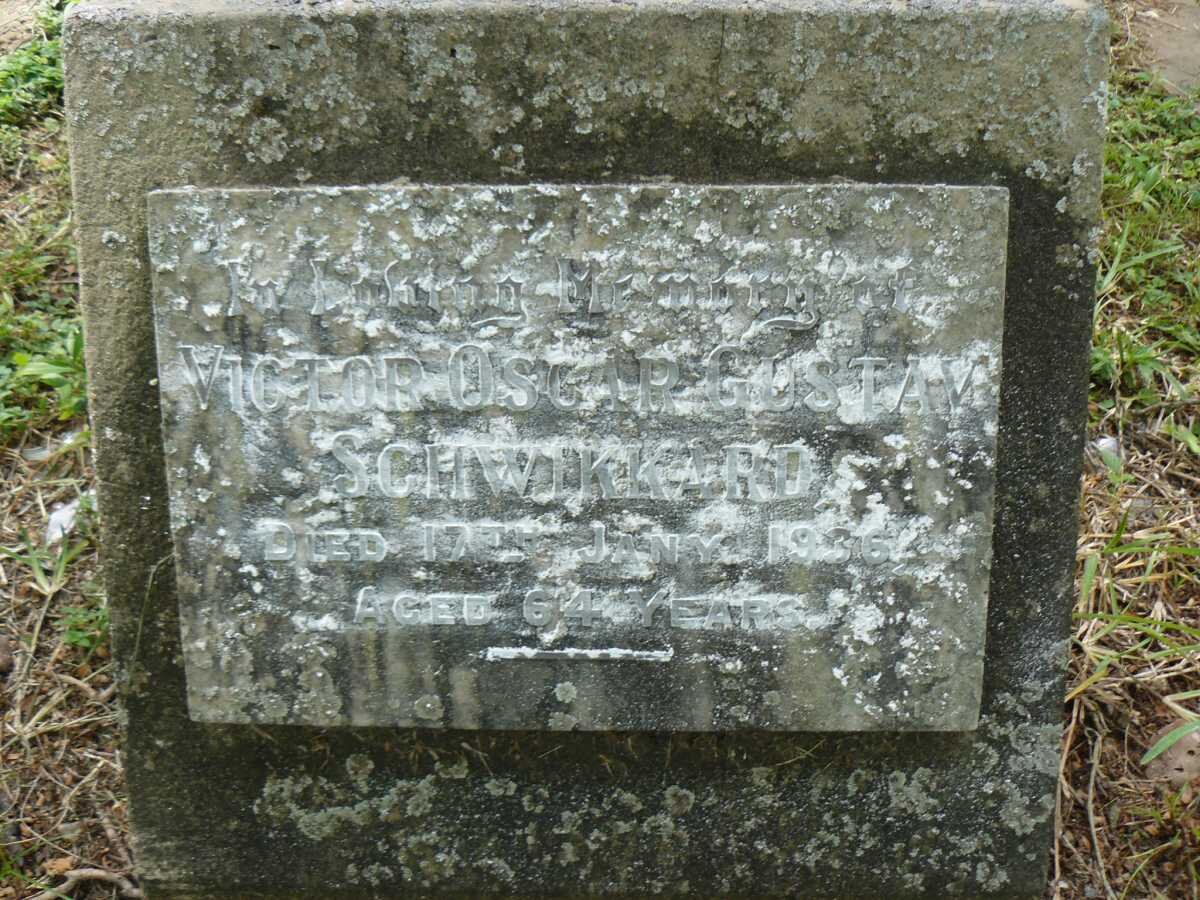 SCHWIKKARD Victor Oscar Gustav -1936