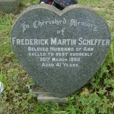 SCHEFFER Frederick Martin -1950