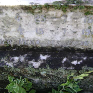 SCHÜTZE M. nee BRAUEL 1873-1945