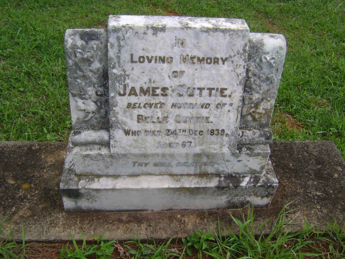 SUTTIE James -1939