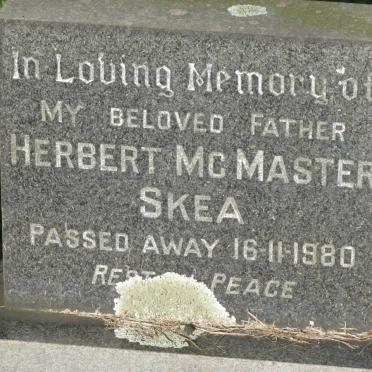 SKEA Herbert McMaster -1980 :: SKEA Daphne Joyce -1973 :: SKEA Moria Jean -1955