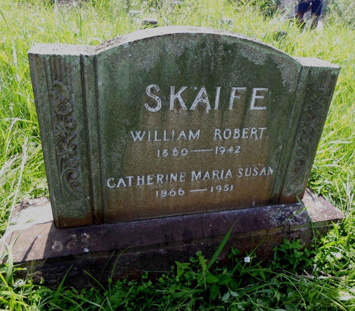 SKAIFE William Robert 1860-1942 &amp; Catherine Maria Susan 1866-1951
