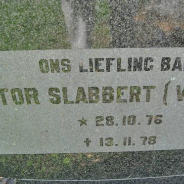 SLABBERT Victor 1976-1978