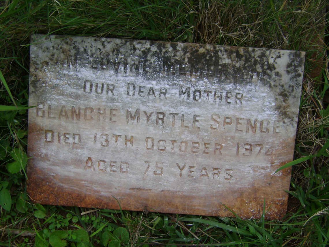 SPENCE Blanche Myrtle -1974