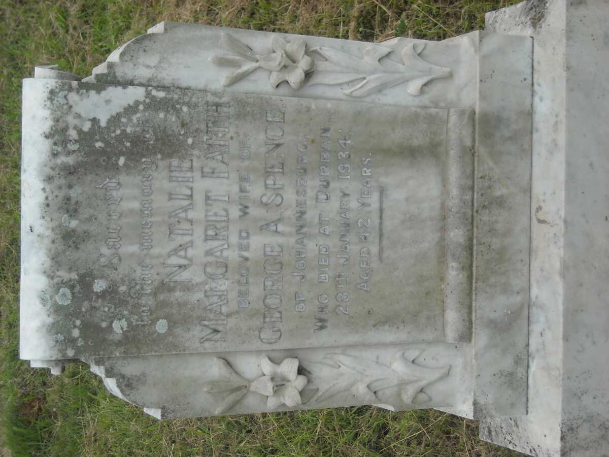 SPENCE Natalie Margaret Faith -1934