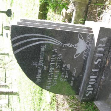 SPOELSTRA Margaretha A. 1878-1960