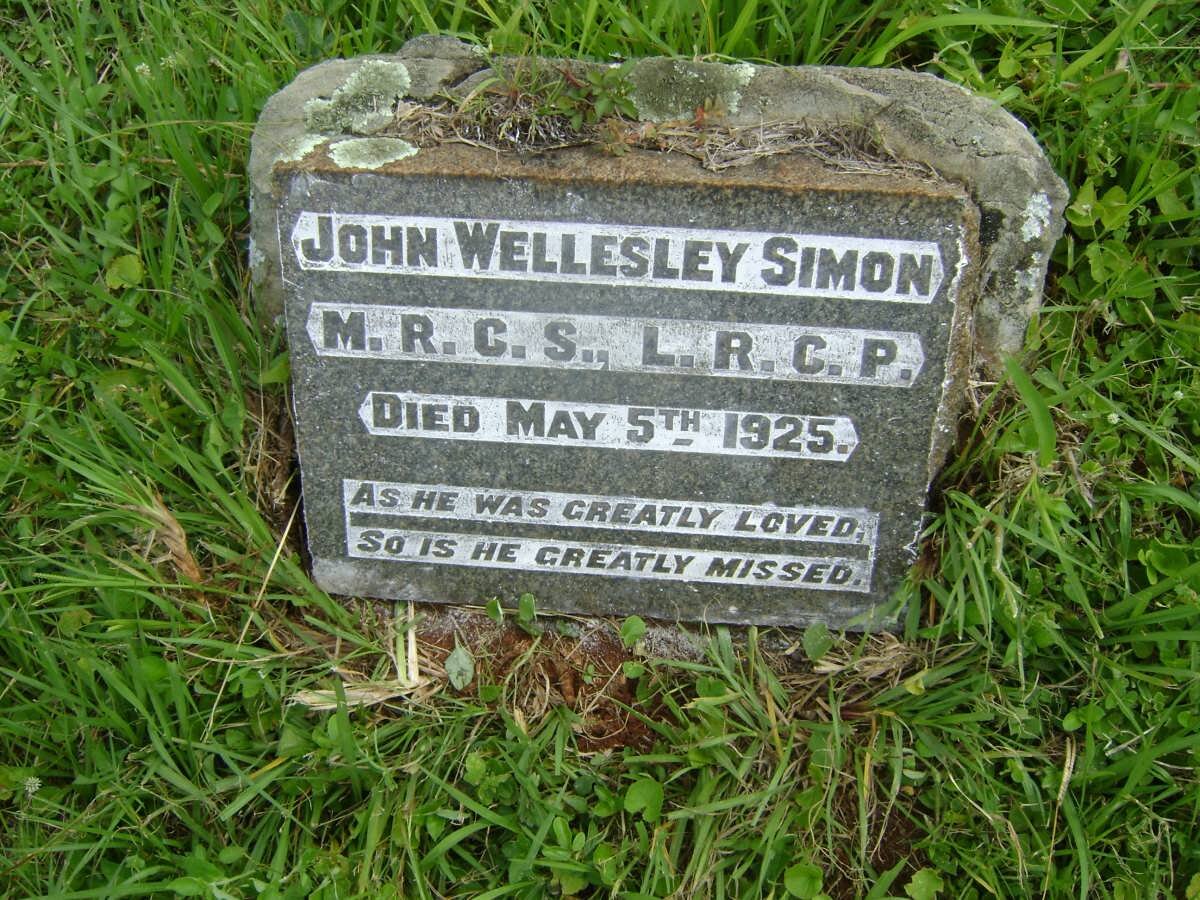 SIMON John Wellesley -1925