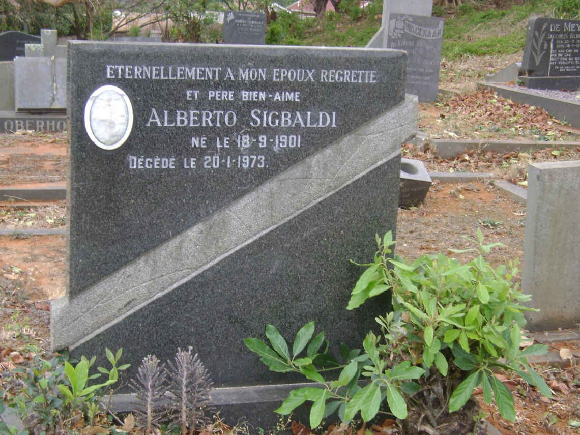 SIGBALDI Alberto 1901-1973