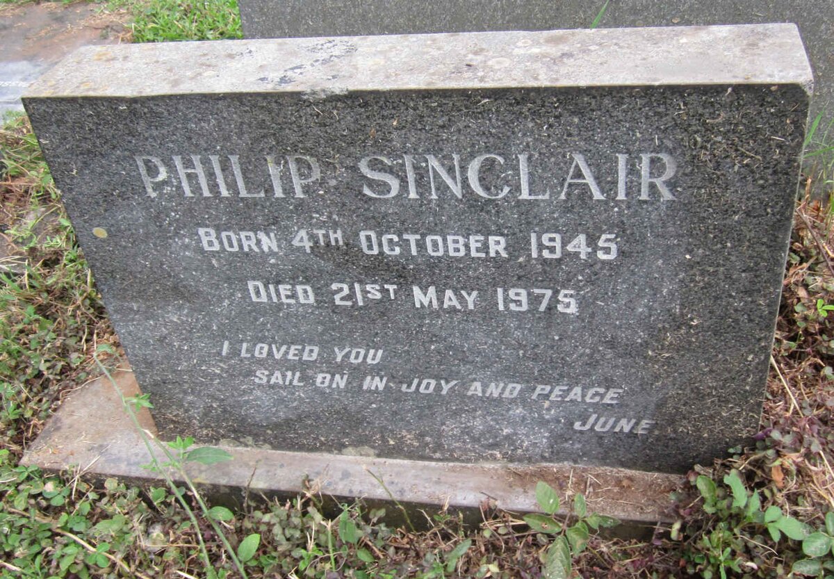 SINCLAIR Philip 1945-1975