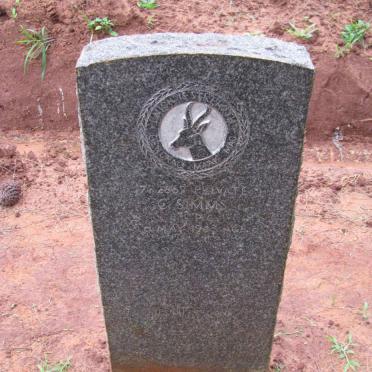 SIMMS Christopher -1943