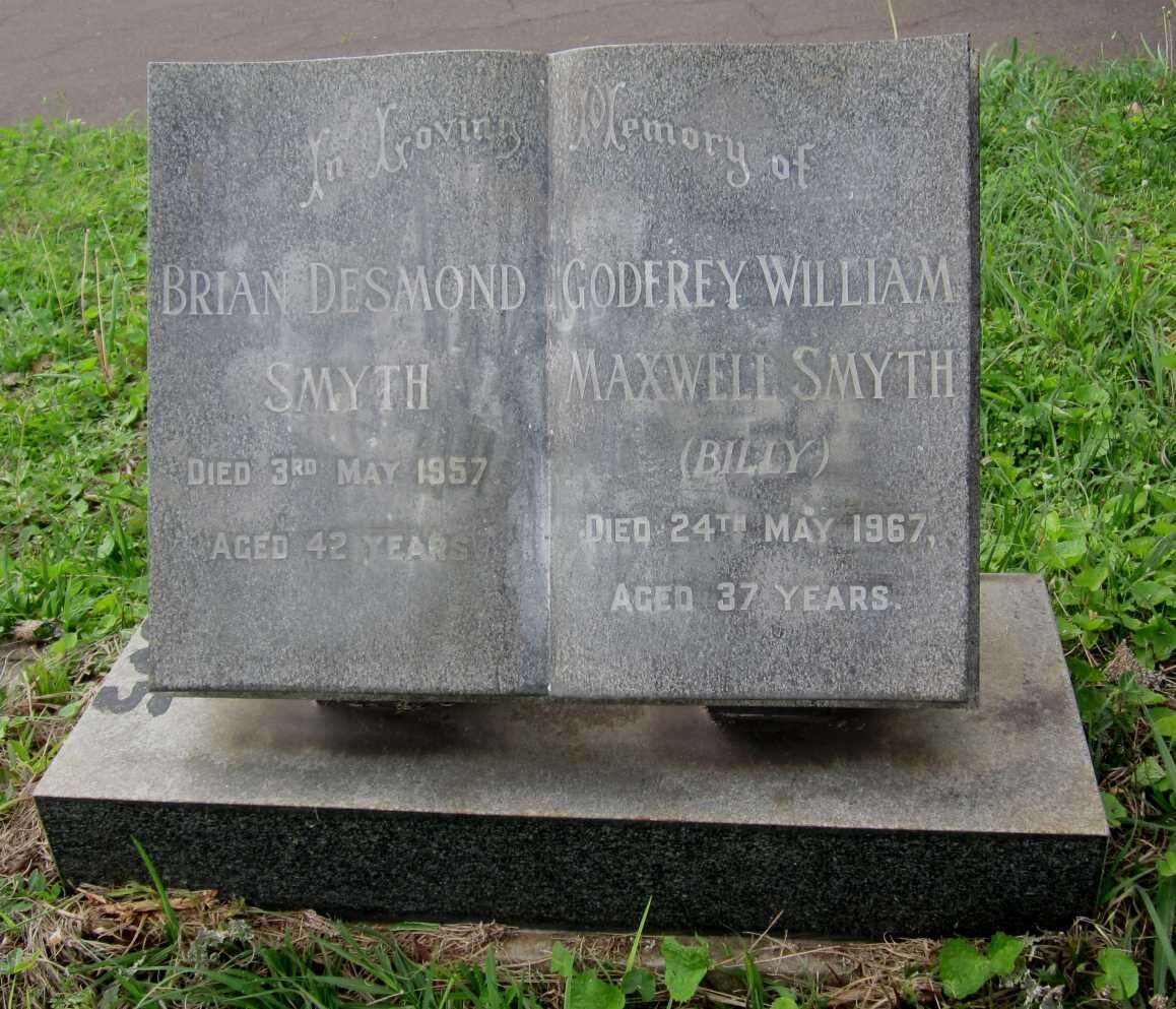 SMYTH Brian Desmond -1957 :: SMYTH Godfrey William Maxwell -1967