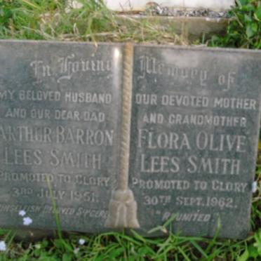 SMITH Arthur Barron Lees -1951 &amp; Flora Olive -1962